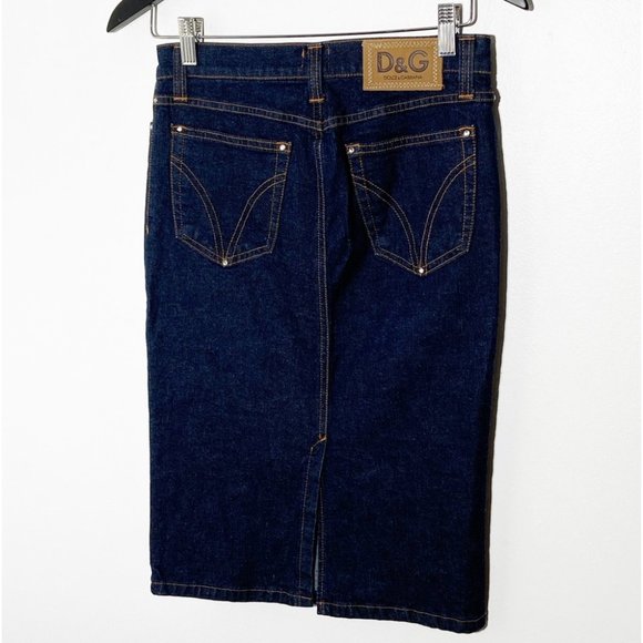 ๐ Dolce & Gabbana denim pencil skirt - Picture 3 of 12